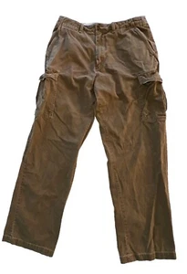 Vintage American Eagle OUTFITTERS Cargo Hose 34 (34W 33L) Grunge Y2K Skater Baggy - Bild 1 von 16