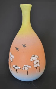 Handgefertigte & handbemalte chinesische Blumen moderne Keramik Vase schöne Keramik  - Bild 1 von 2