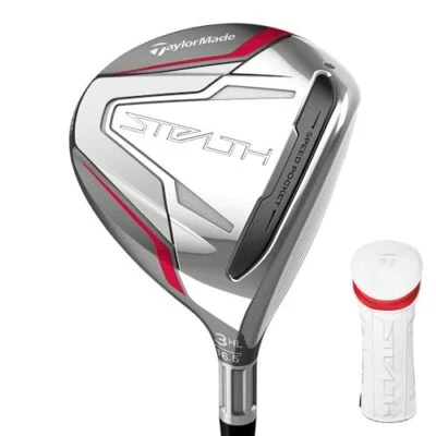 NEW TAYLOR MADE TaylorMade Stealth Fairway Wood Carbon Shaft Ladies Golf Club - Image 1 of 4