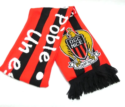 ECHARPE OGC NICE UN POBLE UNA FIERTA UN ESTADI SUPPORTER SIEU NISSART CLUB FOOT - Photo 1/4