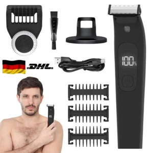 Intimrasierer.Mann Rasierer Herren Intimbereich Wasserdicht Körpe Körperrasierer - Bild 1 von 14