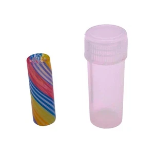 Glass Twisted Filter Tip | Rainbow Sherbet | 7 Hole | 10 x 30mm | Rainbow - Picture 1 of 1