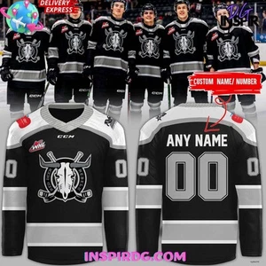 Personalized Red Deer Rebels New Uniform 2024-25 Hockey Shirt Unisex All Printed - Picture 1 of 7