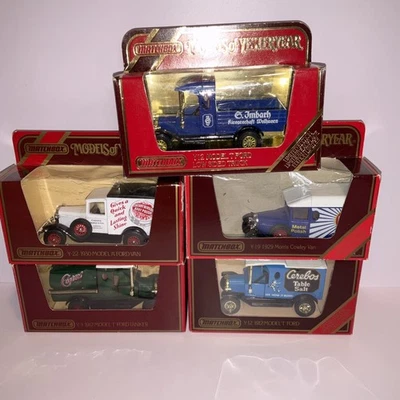 Matchbox Models of Yesteryear 1984 LOT of 5 Vintage Y22;Y12:Y19;Y3 - Image 1 of 4