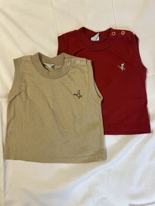 Vintage 70er-80er Jahre Camp Town Baby Tank Shirts 18mo 2er Set - Bild 1 von 7
