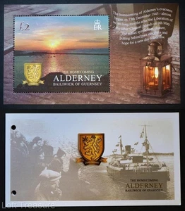 Alderney Stamps: "The Homecoming" Presentation Pack 2005 - Picture 1 of 5