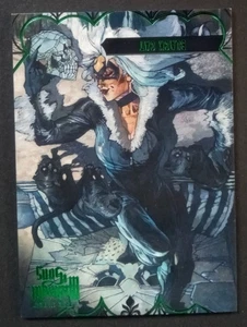 2023 Fleer Ultra Marvel Midnight Sons #6 Black Cat Green Parallel (50J) - Picture 1 of 2