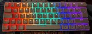 Ziyou Lang T60 Wired 60% TKL Mechanical Gaming Keyboard Pink - Picture 1 of 8