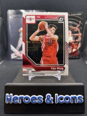 2024-25 帕尼尼 Donruss Optic - 传奇姚明 #226 休斯顿火箭队 🚨 — 第 1/2 张图片