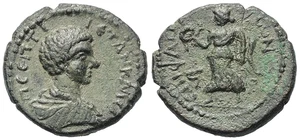 Ancient Roman Provincial coin of Geta as Caesar minted in Epiphaneia, Cilicia - - Picture 1 of 1
