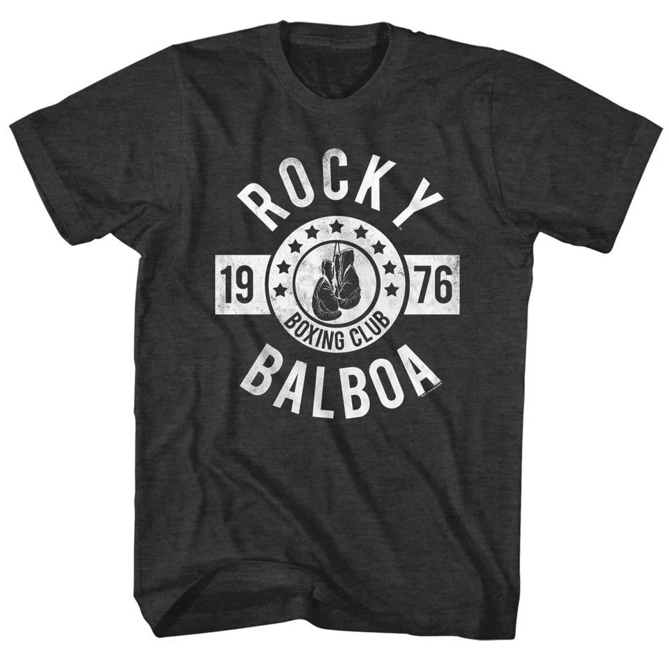 Rocky - Boxing Club - Short Sleeve - Heather - Adult - T-Shirt - Image 1 of 1