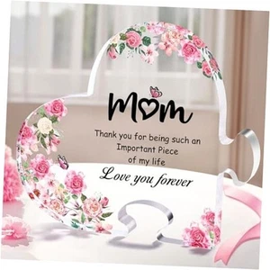 Gifts for Mothers Day Mom Acrylic Keepsake 3.93 x 4.6 In Birthday Gifts for - Picture 1 of 8