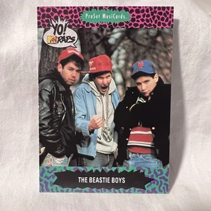 1991 Pro Set MusiCards Yo MTV Raps The Beastie Boys 90s Hip Hop Nostalgia - Picture 1 of 2