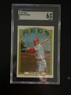 Pete Rose 1972 Topps #559 SGC 6,0 Foto 1 de 2