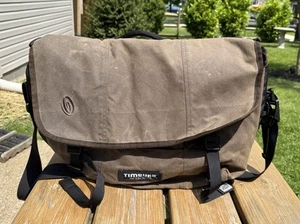 Timbuk2 Messenger Bag Cross Body Shoulder Strap Brown Size L Large Classic Model - Picture 1 of 8