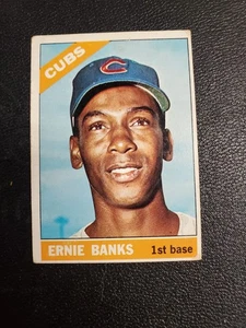 1966 Topps - Ernie Banks #110 VG Bend Look - Bild 1 von 3