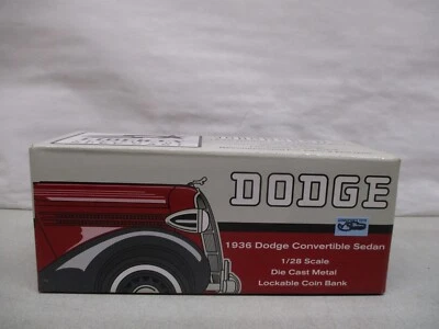 Dodge convertible Speccast Penn State 1936 sedán 1/28 D Foto 1 de 2