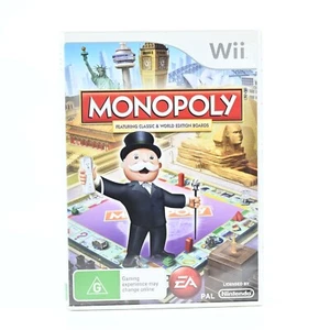 Monopoly - Nintendo Wii Game + Manual - PAL - MINT DISC! - Picture 1 of 4
