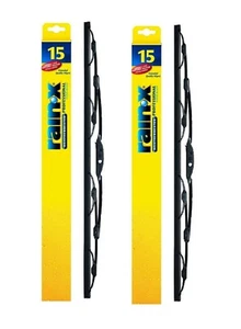 (2) RAIN-X Windshield Wiper Blade Driver & Passenger fits Jaguar XJS 1995-1996 - Picture 1 of 3