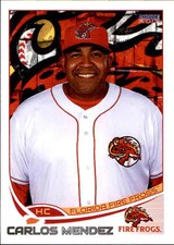 2017 Florida Fire Frogs Choice #27 Carlos Mendez - NM Baseball Card