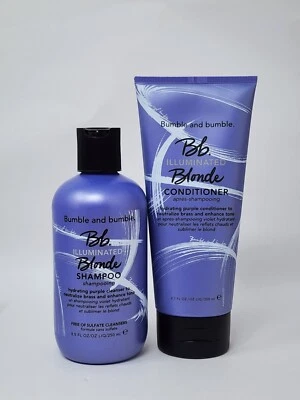 BUMBLE AND BUMBLE Illuminated Blonde Purple Shampoo & Conditioner Set Full Size - Image 1 of 2