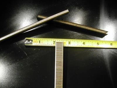 UNICATCH 18 gauge 1/4" Narrow Crown Staples 5000/bx Galvanized Chisel Point 1/2" long