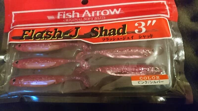 Fish Arrow Flash J Shad 3" # Pink /Silver - Bild 1 von 2