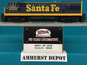 8653 Atlas U23B Santa Fe Locomotive HO Scale SF New - Picture 1 of 1