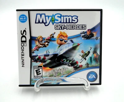 My Sims Sky Heroes (Nintendo DS, 2010) Manual Case Game EA - Tested & Works - Image 1 of 4