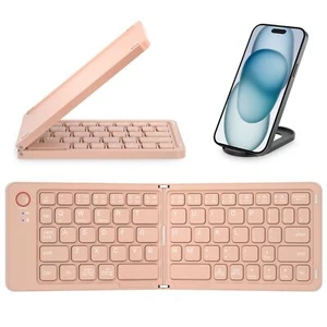 JPHTEK Mini Foldable Bluetooth Keyboard - Portable Wireless Full Size Keyboar... - Picture 1 of 7