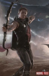 2011 SDCC Avengers (2012) Promo Posters MCU Marvel Disney - Hawkeye - Picture 1 of 2
