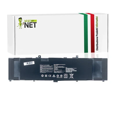 Batteria B31N1535 compatibile con Asus Zenbook UX310UA UX310UA UX310U 11,4V