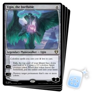 Ugin, The Ineffable (commander Deck) X4 M/NM Magic MTG Commander Masters