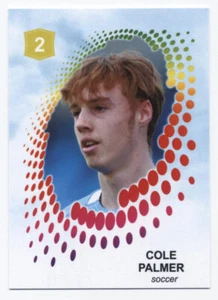 2023 DoC Deck of Cards 2 YELLOW Cole Palmer soccer RC Rookie - Picture 1 of 2