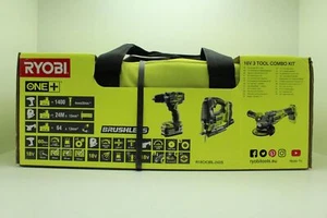 Ryobi R18CK3BL-242S 18V Kombi-Kit mit 3 Elektrow. inkl. Akku+Ladegerät "Neu&OVP" - Bild 1 von 2