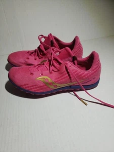 Used Saucony Womans Track Spike, Sz 8.5 *missing 3 Spikes* - Picture 1 of 8