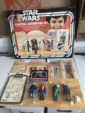 Sears Exclusive Star Wars Cantina Adventure Set Complete Blue Snaggletooth w Box