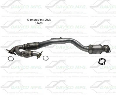 Convertidor catalítico-ajuste exacto Davico 18403 para 09-19 Nissan Murano 3,5 L-V6 Foto 1 de 2