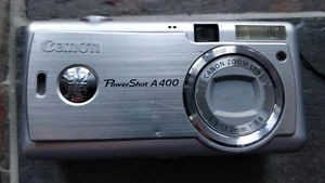 Canon Digital Camera PowerShot A400 3.2MP Silver Tested Read Description - Picture 1 of 16