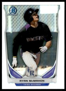 2014 Bowman Draft Picks & Prospects Chrome Ryan McMahon #CTP-60 Refractor