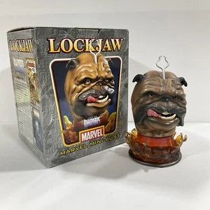 Mini busto Bowen Lockjaw 2005 1128/2000 nuevo en caja exhibido profesionalmente Marvel - Imagen 1 de 10