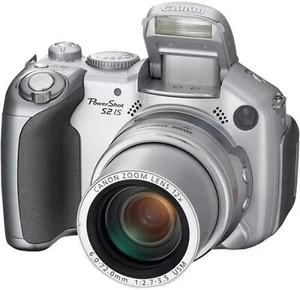 Canon Powershot S2 IS 5MP Digital Camera with 12x Optical Image Stabilized Zoom - Picture 1 of 3