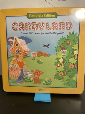 Candy Land Nostalgia Game Hasbro w/ Collectible Storage Tin COMPLETE - Image 1 of 4