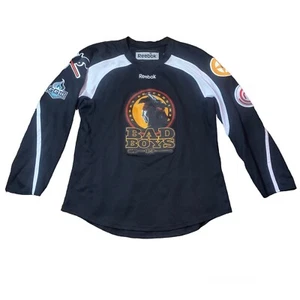 Vtg Reebok NHL Size 52 JERRY BRUCKHEIMER BAD BOYS Hockey League Jersey Rare - Imagen 1 de 8