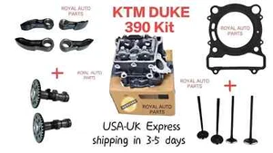 Fit For KTM Duke RC 390 Complete Cylinder Head, Gasket, Rocker Arm & Camshafts - Picture 1 of 9