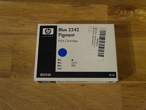 HP 2242 Blue Pigment Print Cartridge Tintenpatrone (42ml) Q2354A *OVP* - Bild 1 von 3