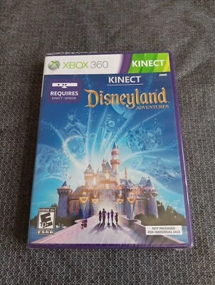 Kinect Disneyland Adventures (Microsoft Xbox 360, 2011)  Sealed New Video Game  - Image 1 of 2