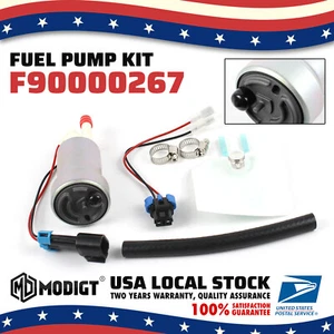 Durable 450LPH High Quality Performance Fuel Pump+Kit F90000267 E85 NEW TIA485-2 - Picture 1 of 10