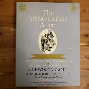The Annotated Alice Lewis Carroll 1hc vg 0203 - Picture 1 of 5