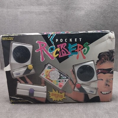  Pocket Rockers Deluxe System UNUSED with Box 8734 Tape Player W/ Speakers 1988 - Image 1 of 4
